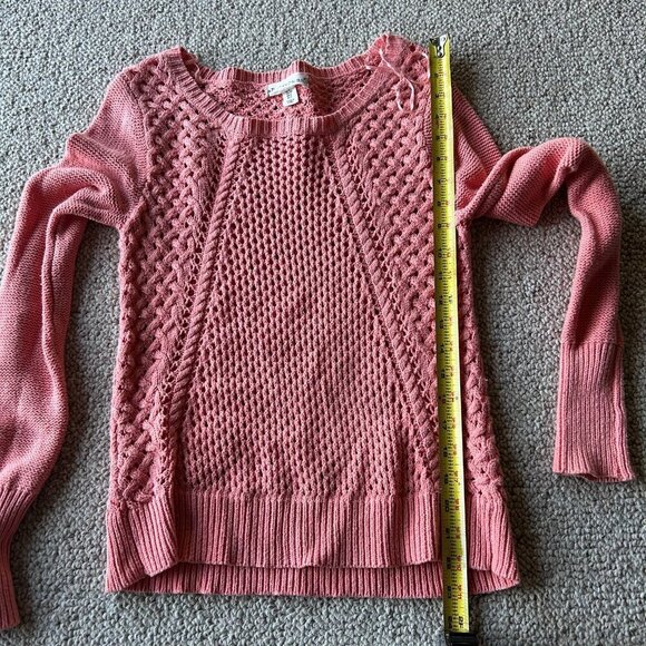 If It Were Me Women’s Pink Sweater Size S – Perfect Spring Transition Piece - Picture 7 of 7